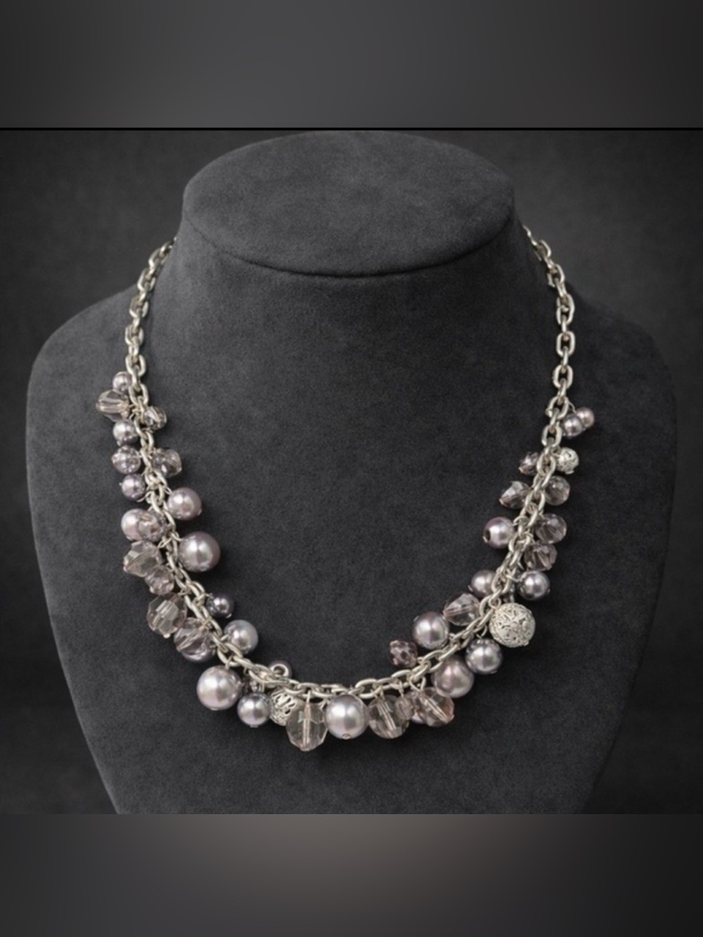 Premier Designs BAUBLE ON 16" necklace.  EUC. #106
